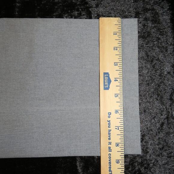 Baggy Wide Leg Chino Cargo Pants Gray 6 pocket Button Tie Y2k 90s Loose 2000 18 - Picture 15 of 15